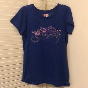 Cinnamon Blue Top (M)